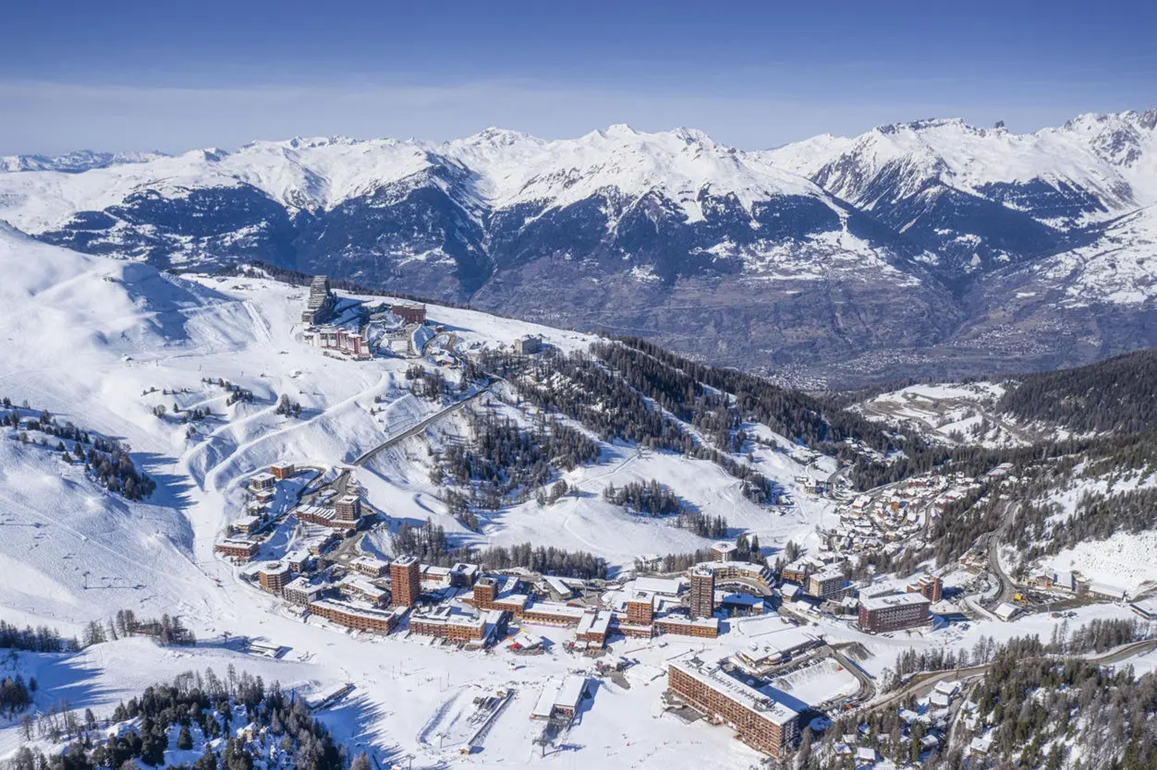 Ski resort Plagne 1800