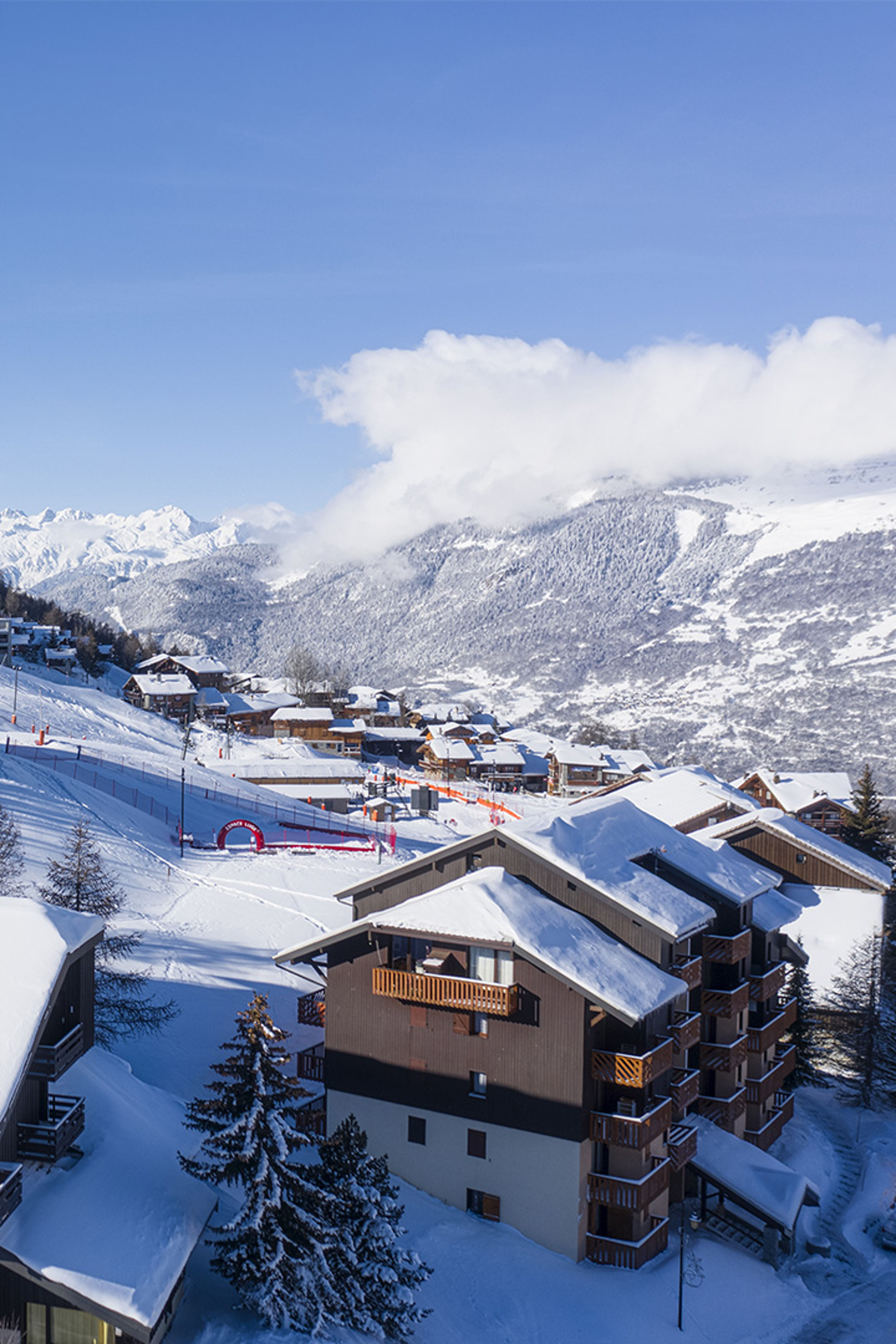 Destination Plagne Montalbert vacancs montagne